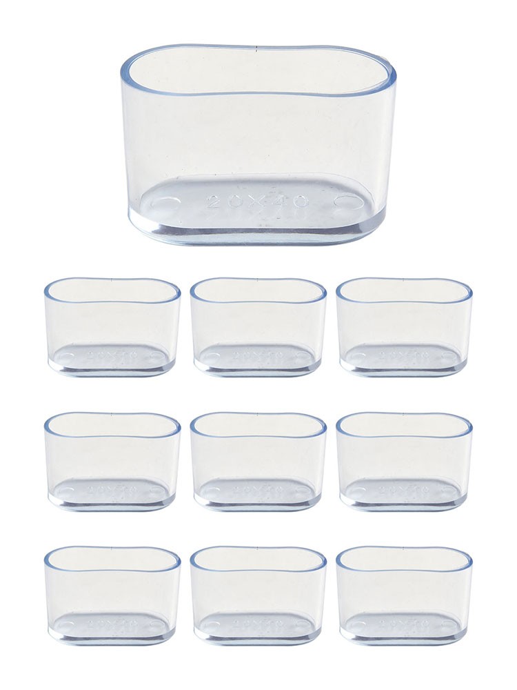 Nuevo Práctico Tapa de Pata de Silla Cubiertas Ovaladas Pies de Mesa Muebles PVC Patio - Imagen 64 de 79