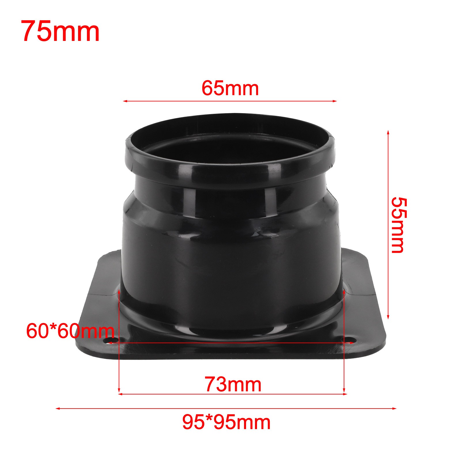 Ventilation Duct Connector Plastic Flange Joint High Pressure Resistance - Picture 19 of 70