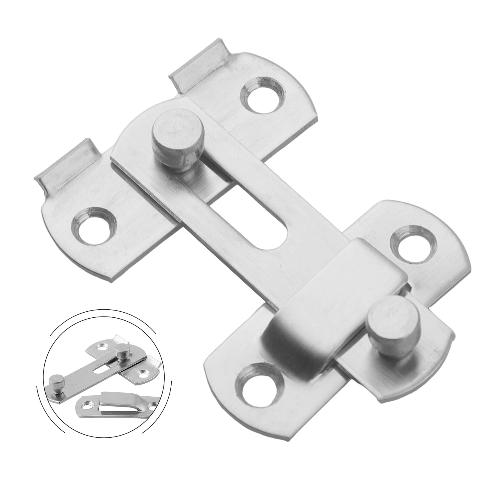 Classic Style Hook and Eye Safety Latch Perfect for Window Security Needs