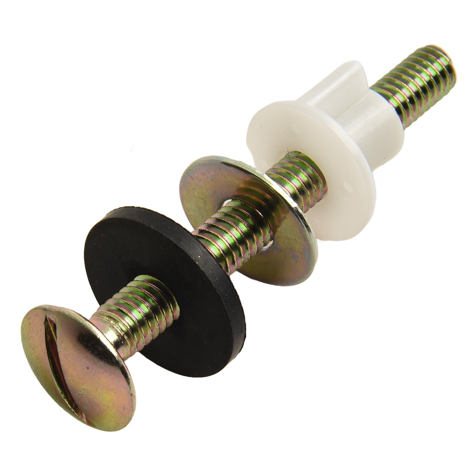 Toilet Seat Hinge Bolts and Nuts Set for Residential and Commercial Use