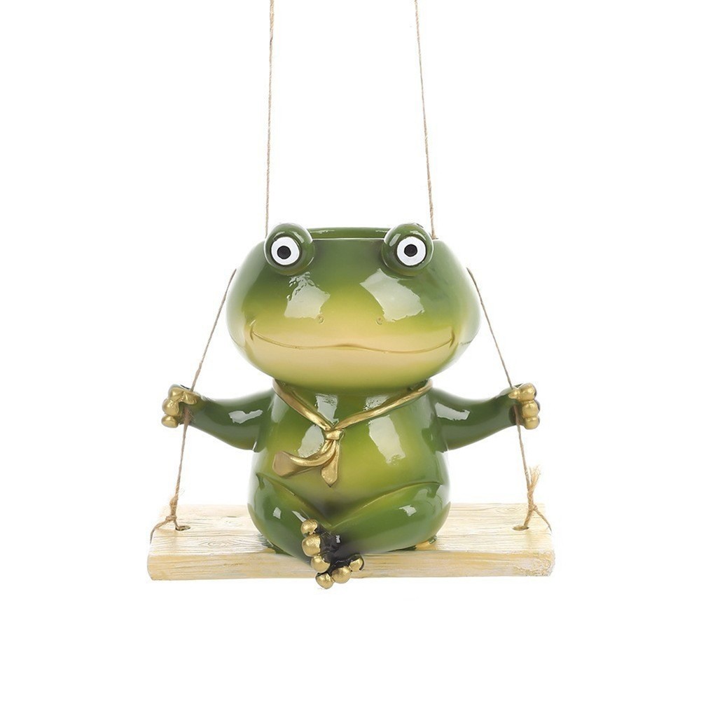 Charming Cartoon Style Froggy Figurine to Enhance Your Interior Design - Picture 23 of 24