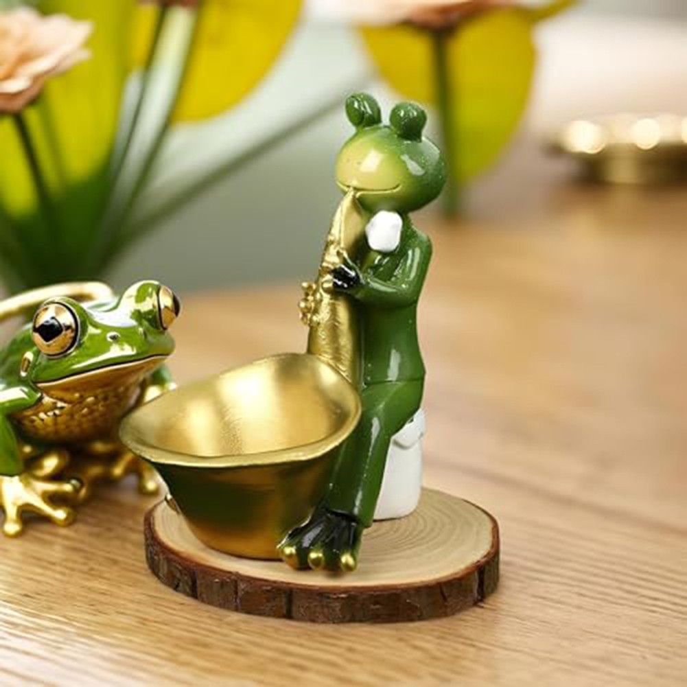 Charming Cartoon Style Froggy Figurine to Enhance Your Interior Design - Picture 21 of 24