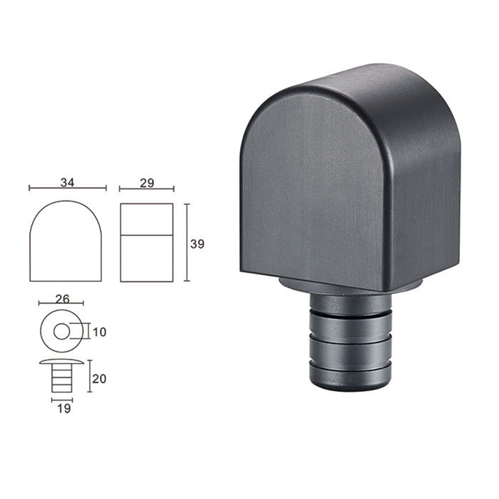 Widerstandsfähiger magnetischer Aluminium-Türstopper für Stabilität bei star - Bild 26 von 27