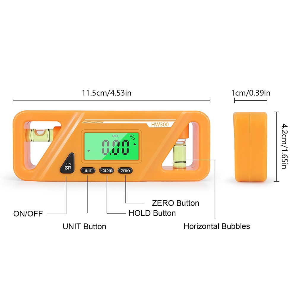 User Friendly Digital Angle Finder with Compact Design and Simple Operation