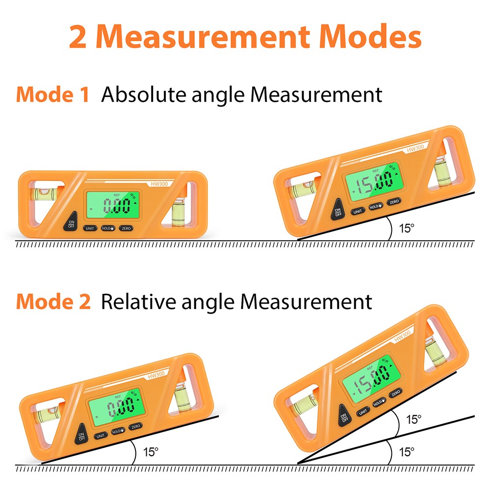 User Friendly Digital Angle Finder with Compact Design and Simple Operation