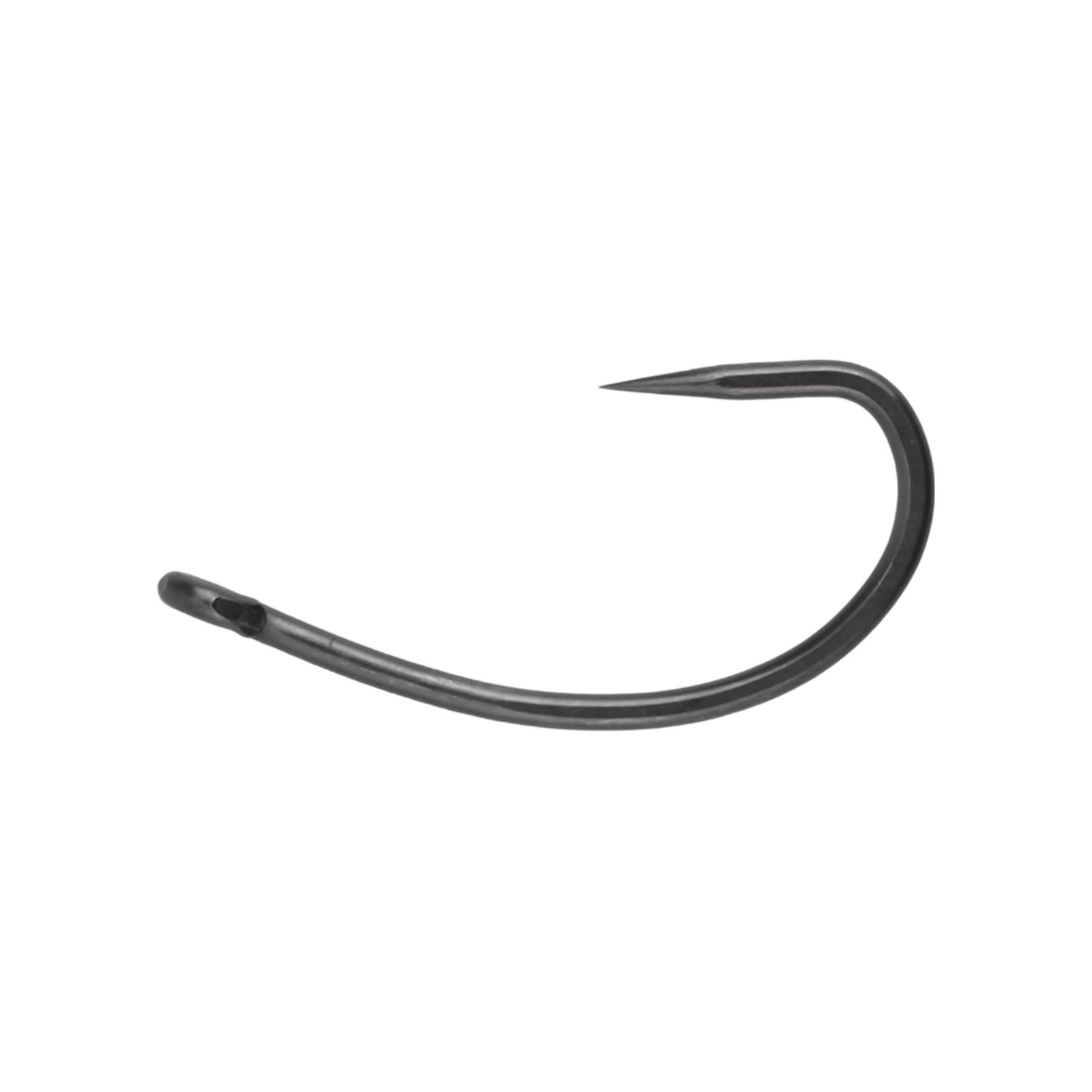 50 pièces hameçons de pêche à tige incurvée haut de gamme carpe sans barbel - Picture 27 of 51