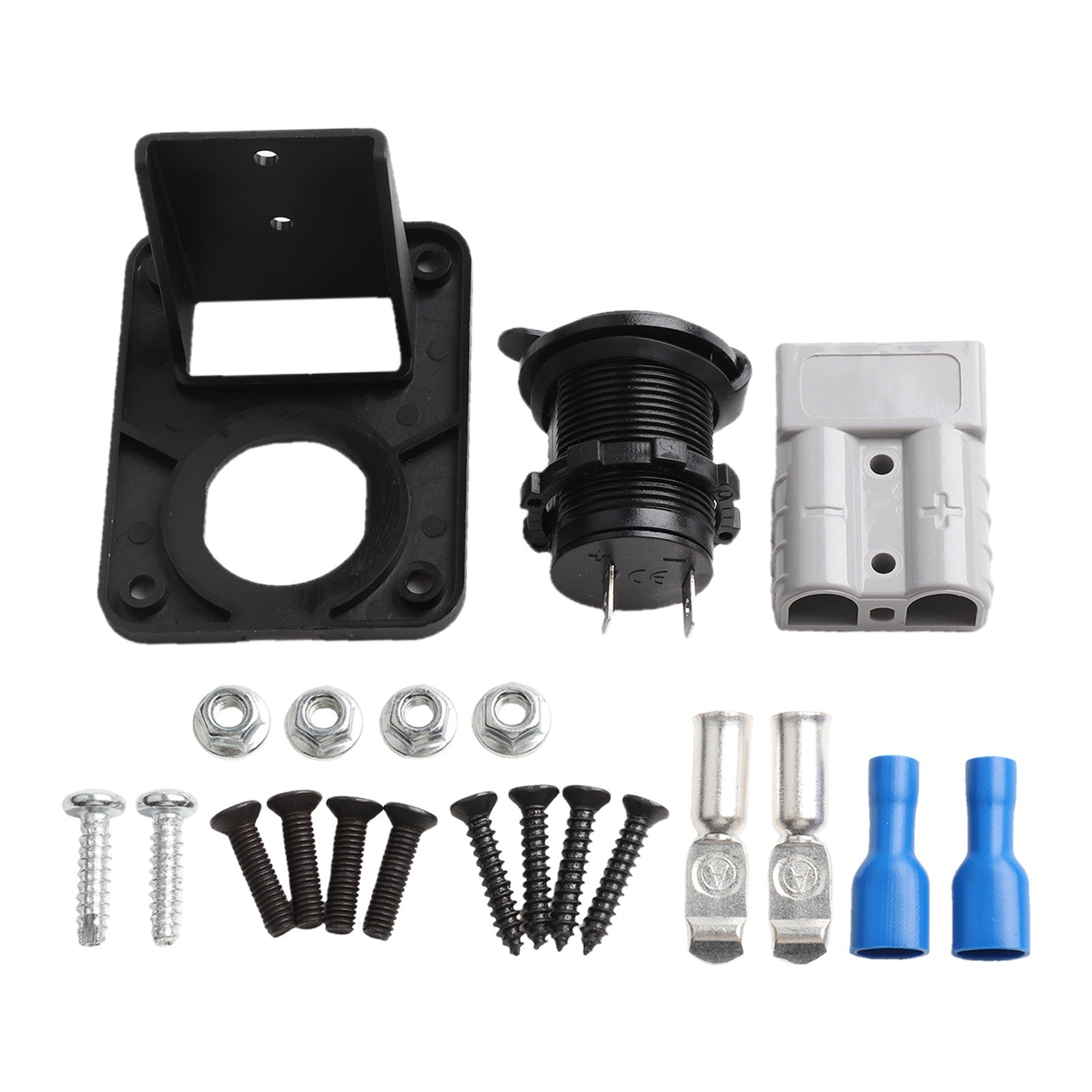 Streamlined Appearance with Flush Mounting Panel Reliable Charger Connection