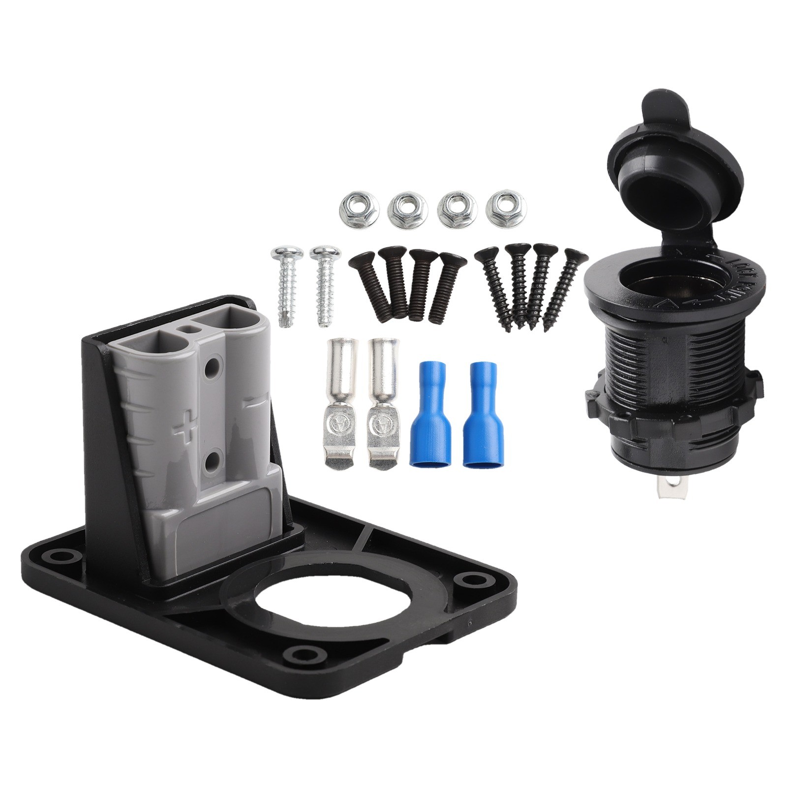 Streamlined Appearance with Flush Mounting Panel Reliable Charger Connection