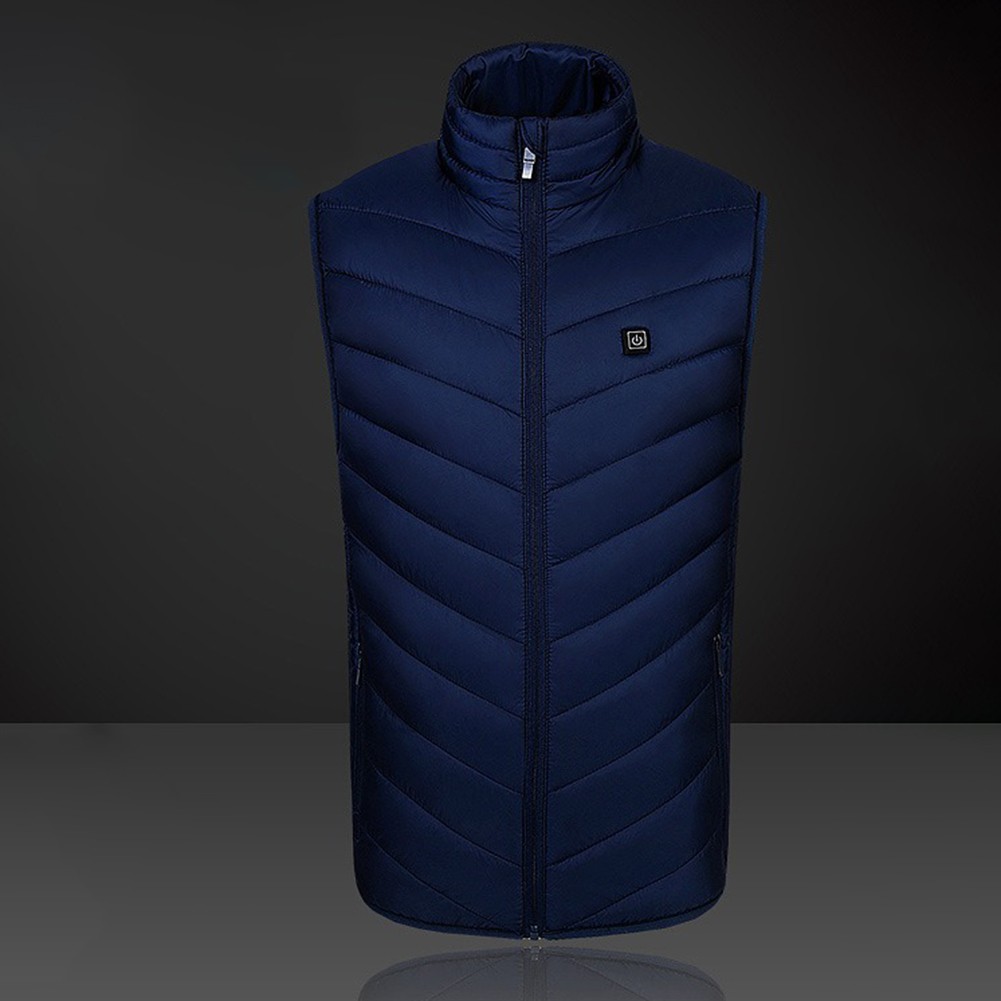 Heated Jacket Vest with USB Power 9 Zones of Warmth Perfect for Winter Use - Picture 14 of 16