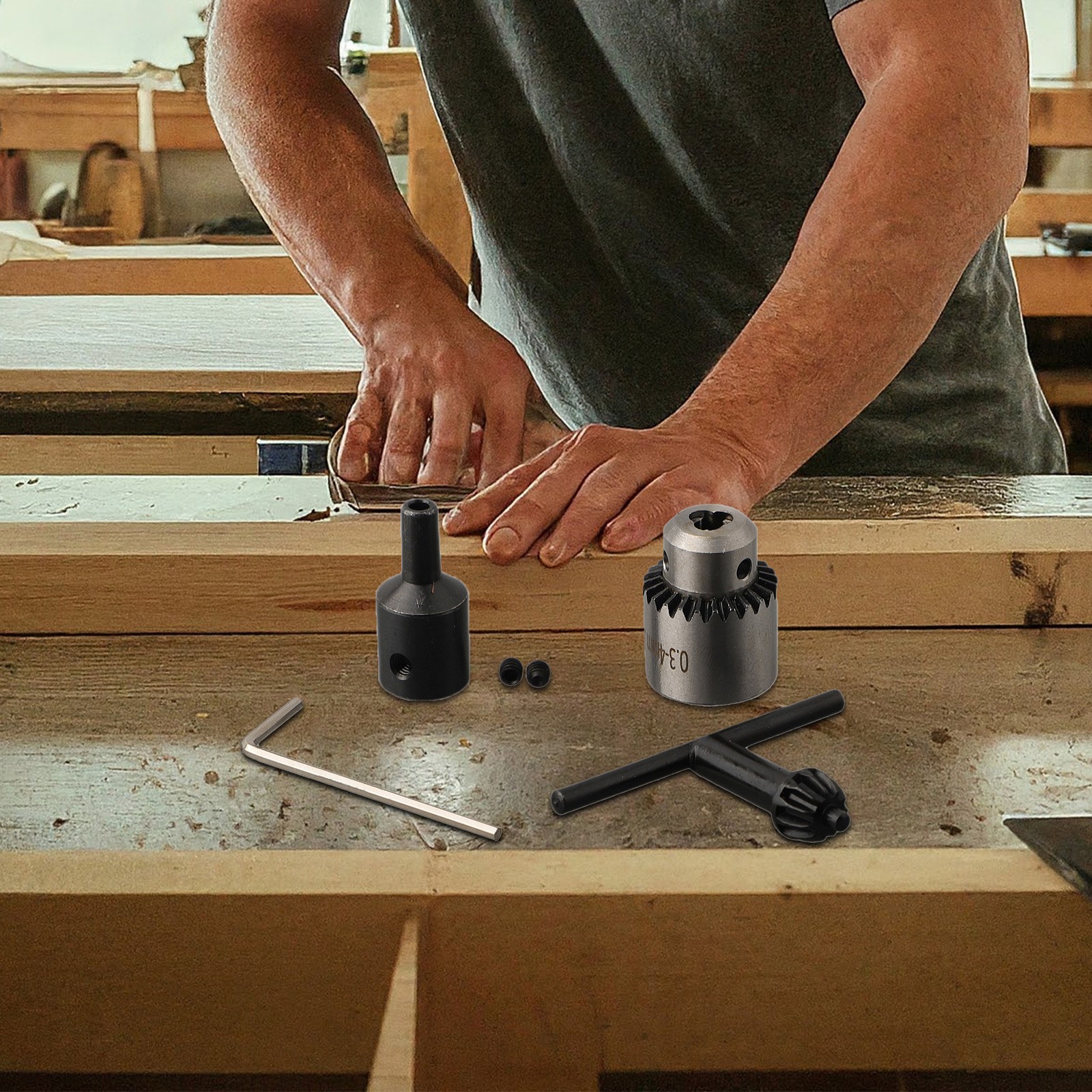 Mini Bohrfutter mit 4mm 5mm 6mm 8mm Kompatibilität für Motoranschluss - Bild 33 von 43