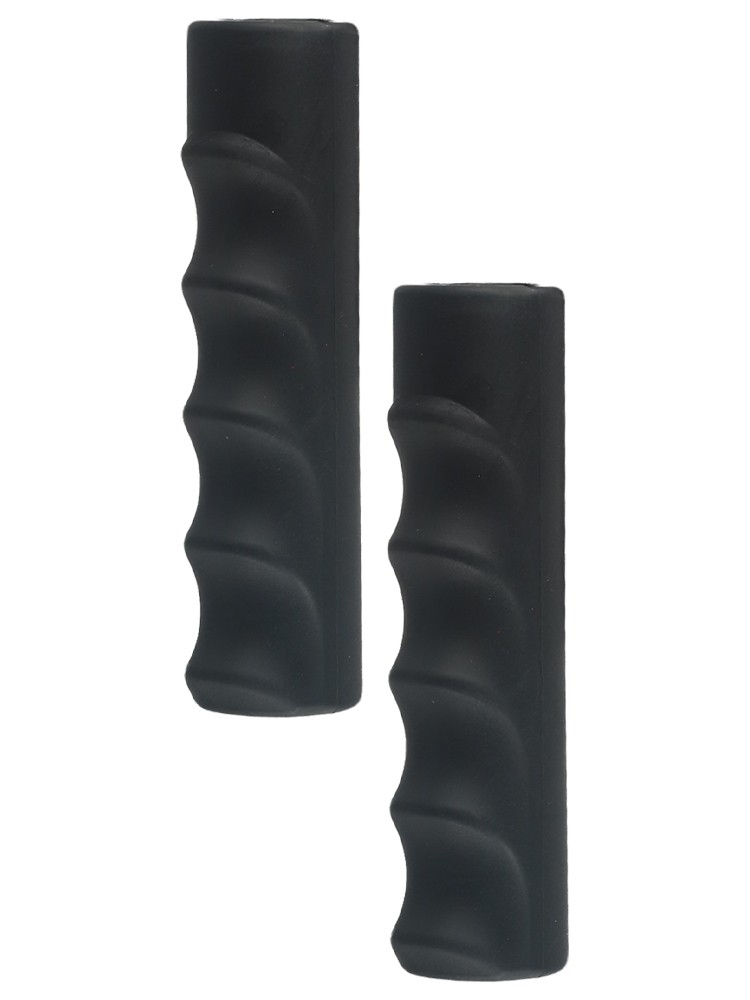 Cover Rubber Handle 2Pcs Barrow Handles Black Fingerprints Replacement - Picture 42 of 45