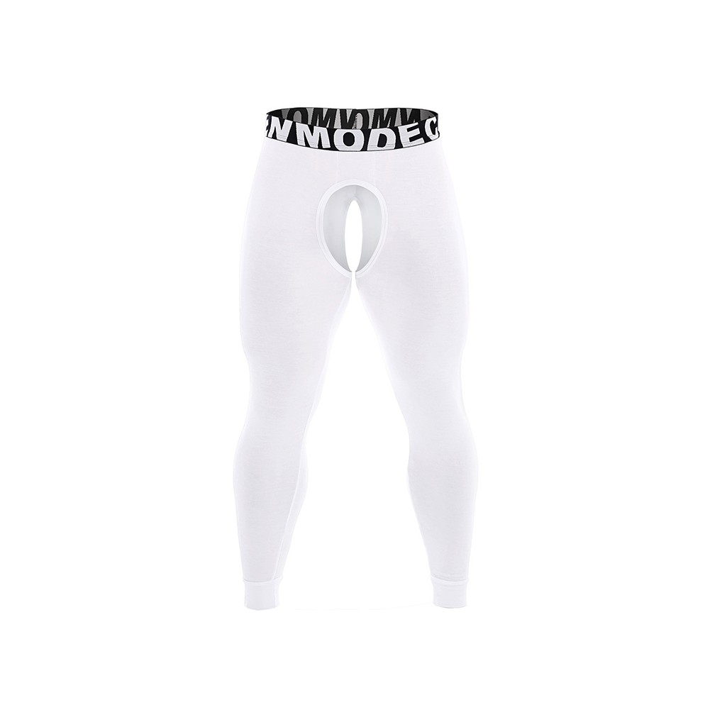 Cuddle Up in Style Men's Sexy Thermal Pajama Pants with Unique Features - Picture 18 of 32