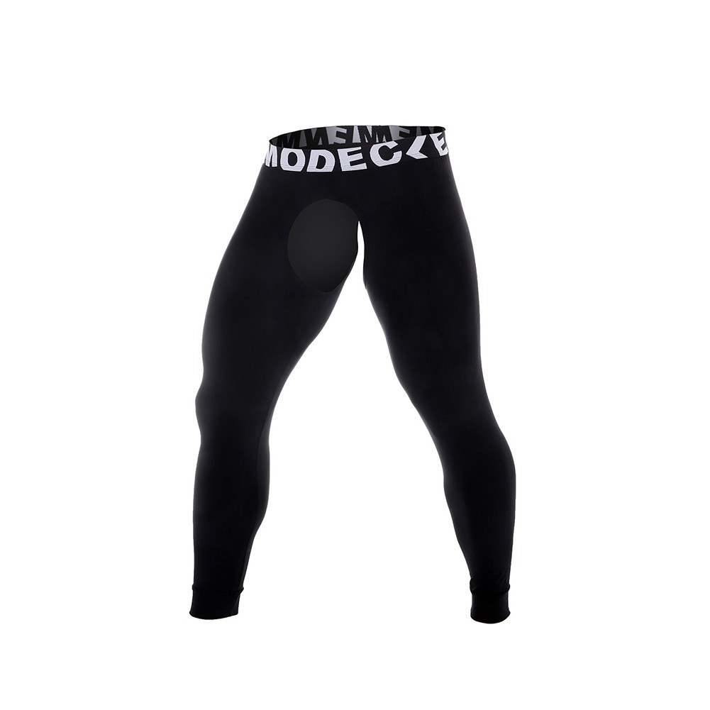 Cuddle Up in Style Men's Sexy Thermal Pajama Pants with Unique Features - Picture 13 of 32