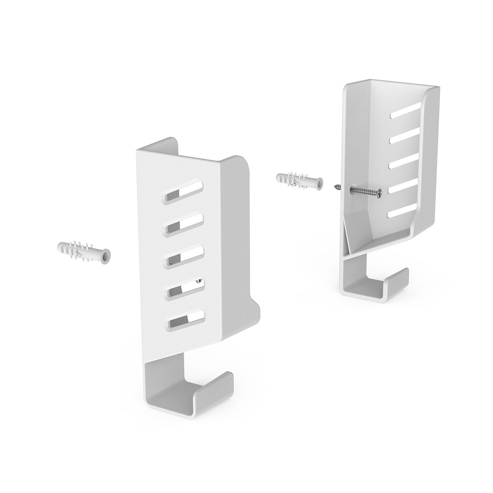 Laptop Wall Mount Holder with Reliable ABS Material for Device Storage - Photo 13/14