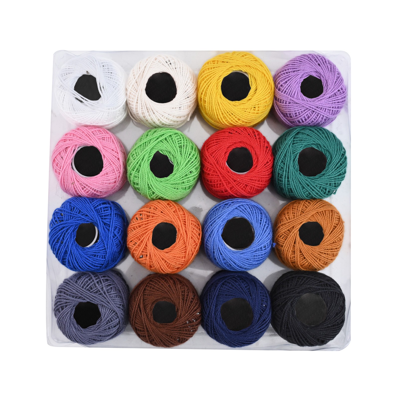 Assorted Color Cotton Embroidery Thread 16pcs DIY Sewing Braiding Thread - Picture 31 of 33