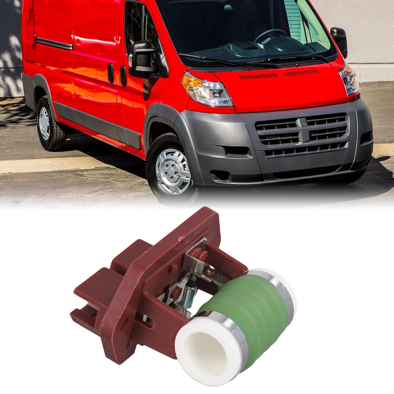BuliBoao Engine Cooling Fan Resistor Fits For Dodge RAM