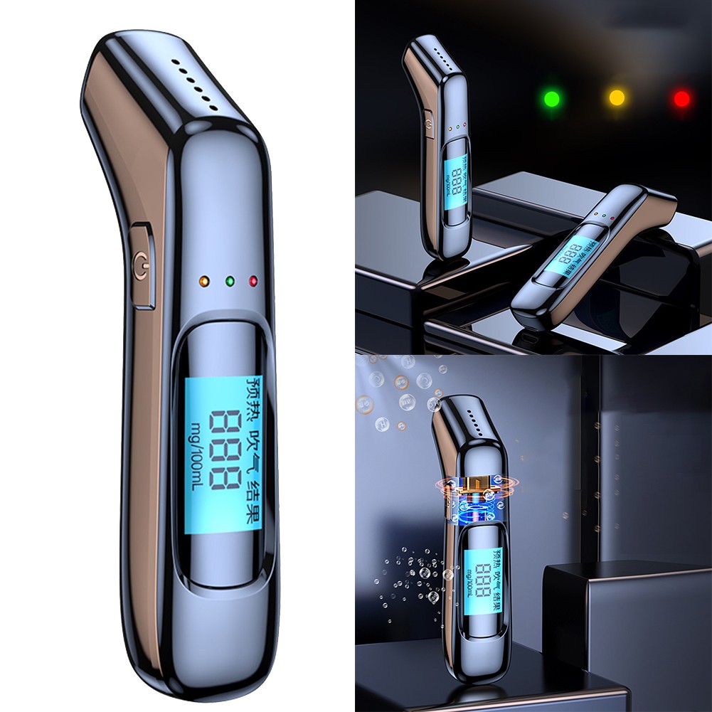 Lithium Battery Powered Alcohol Tester Efficient Diagnostic Measurement Tool - Picture 1 of 11