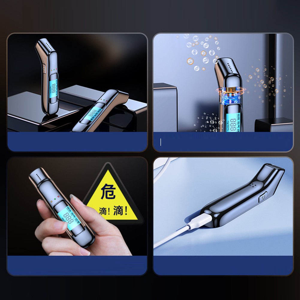 Lithium Battery Powered Alcohol Tester Efficient Diagnostic Measurement Tool - Picture 4 of 11