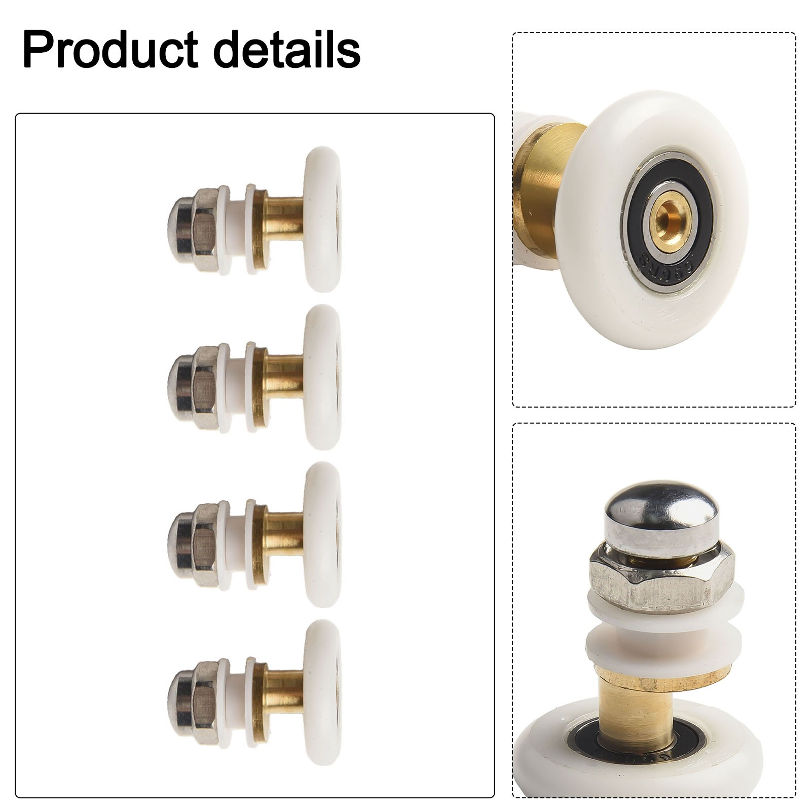 Easy Replacement for Shower Door Rollers Enhance and Extend Lifespan