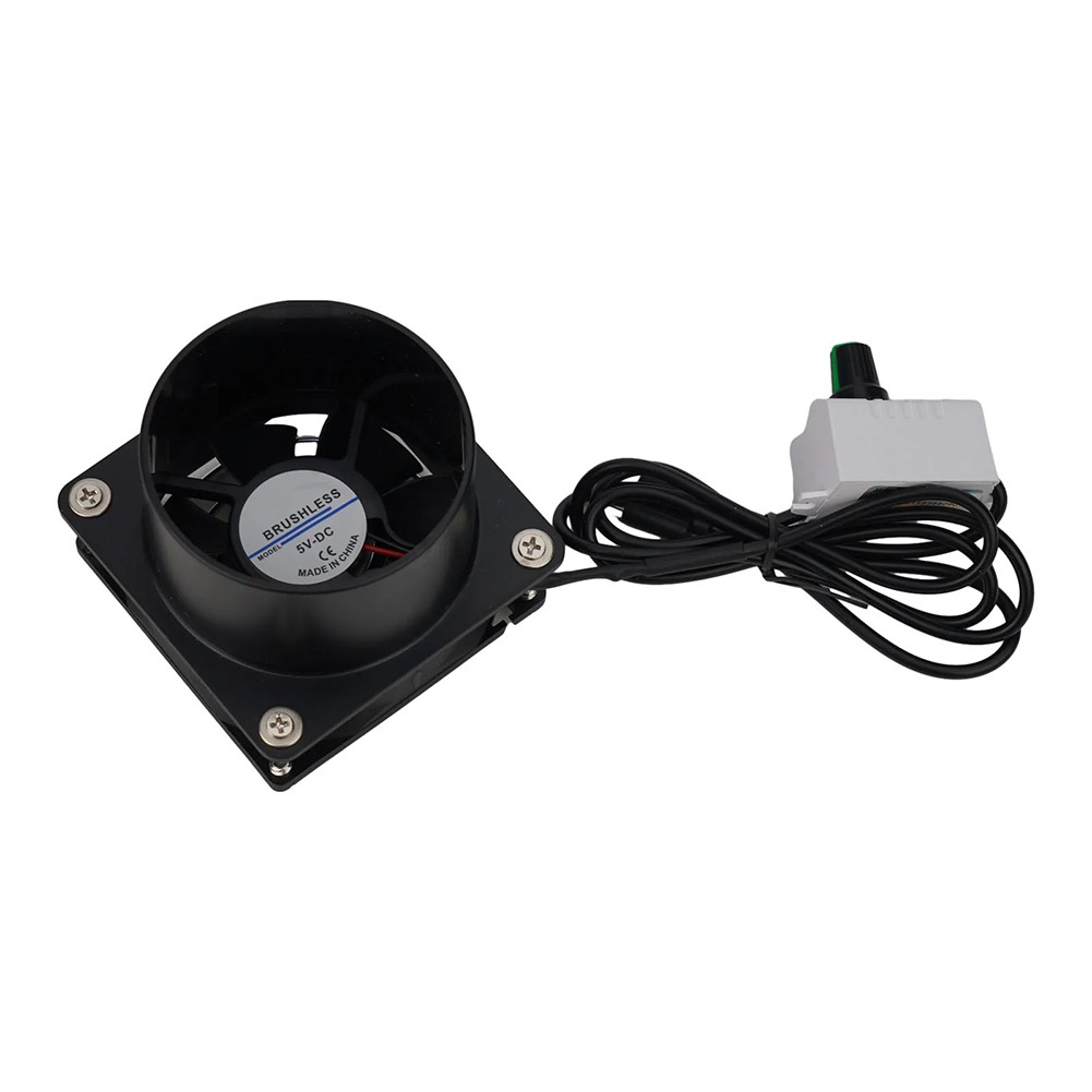 Compact USB Kitchen Exhaust Fan with Adjustable Speed and Easy Operation