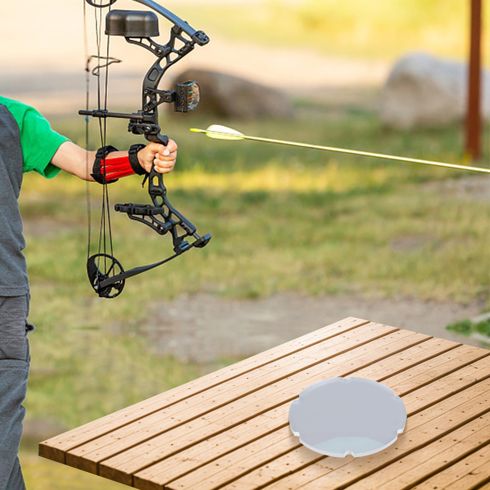 Brand New Scope Sight Power Lens Compound Bow Fire Pig 4 Times/6 Times/8 Times - Picture 21 of 30