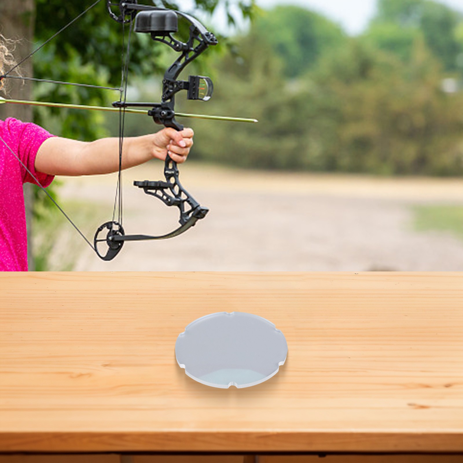 Brand New Scope Sight Power Lens Compound Bow Fire Pig 4 Times/6 Times/8 Times - Picture 20 of 30