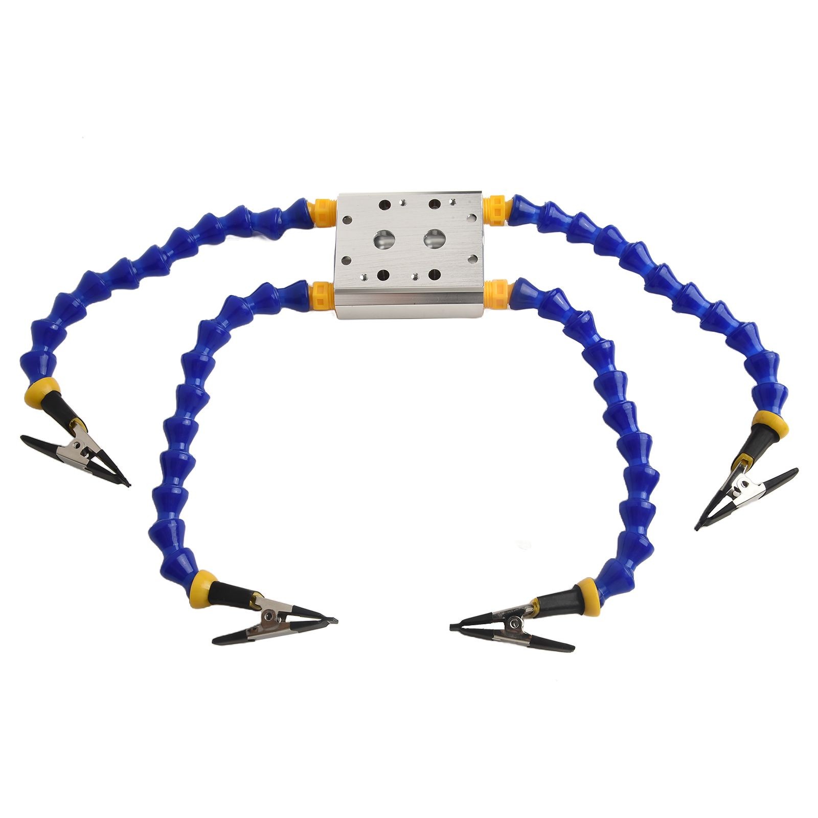 Multi functional Bench Vise Table Clamp with Flexible Arms for Electronics Work