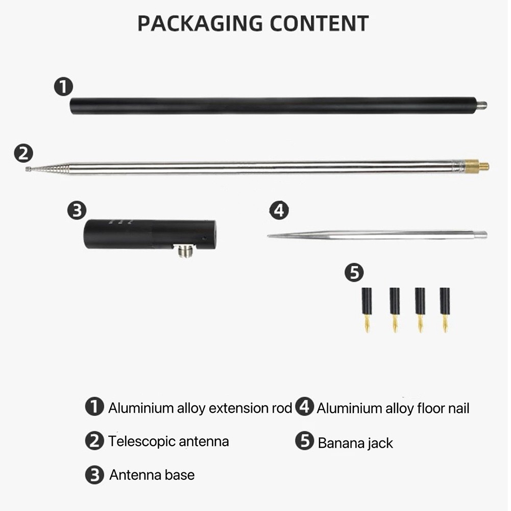 Professional Grade Shortwave Antenna Compatible with For HAM Equipment - Photo 8/9