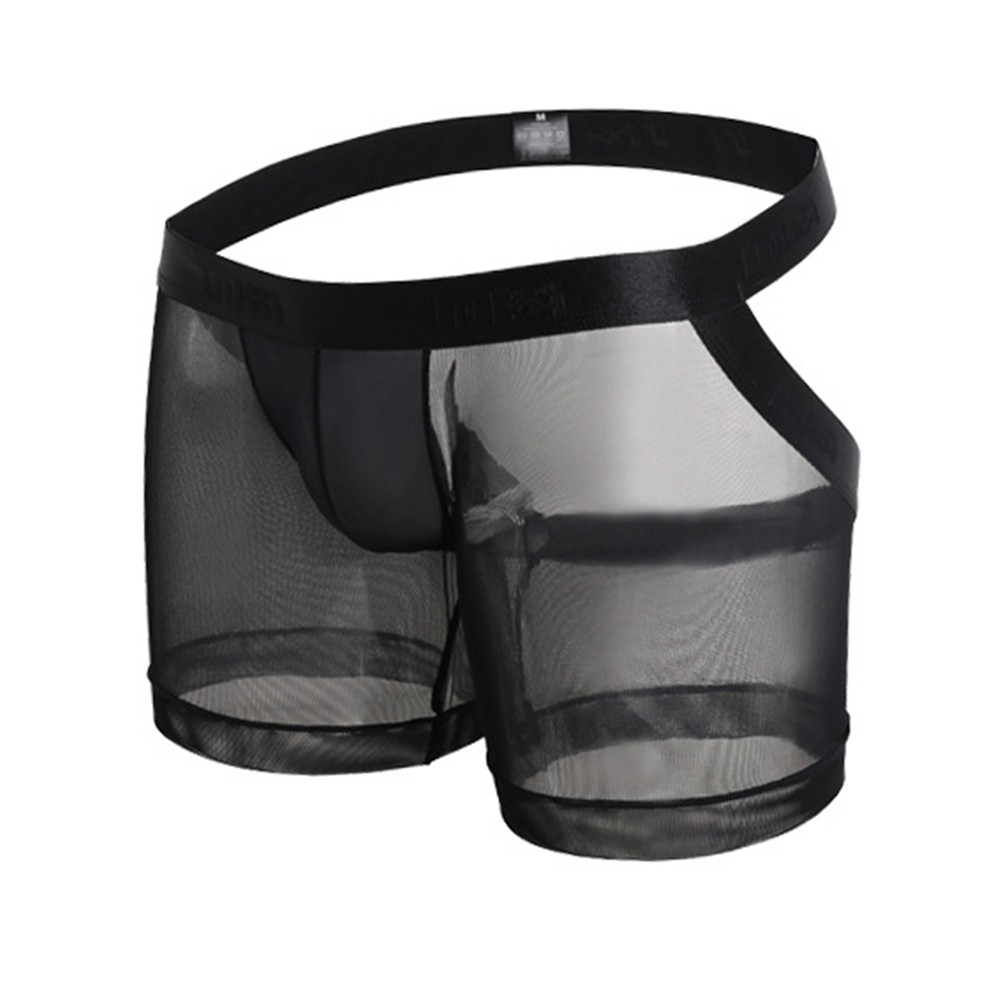 Boxer slip respirant taille moyenne homme sous vêtement vente poche ouverte tailles M