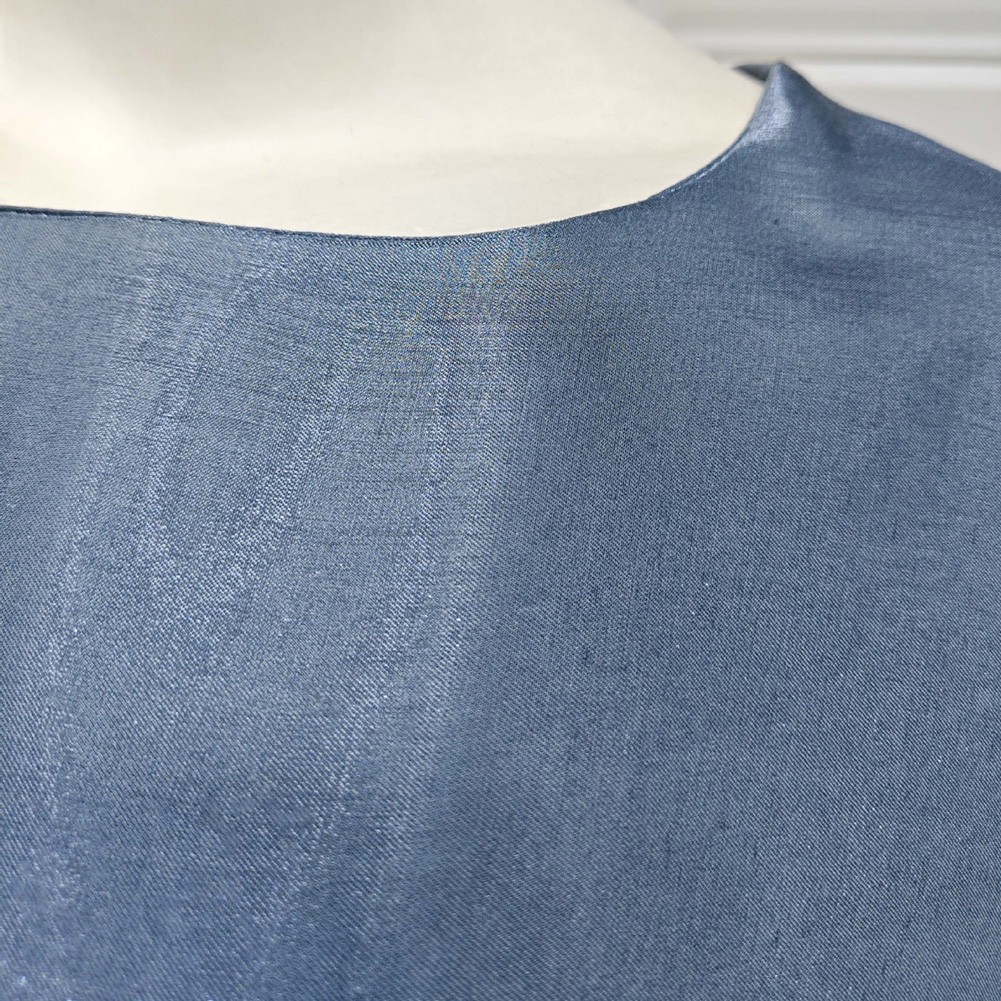 Robe longue femme élégante en tissu soyeux économies idéale pour les vêtements de tous