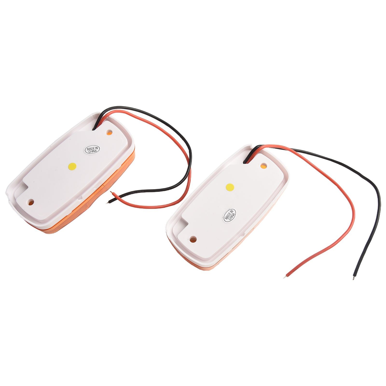 Compact 12V 24V Amber Front Rear Side Marker Light for Trucks and Vans LED Lamp - Picture 19 of 27