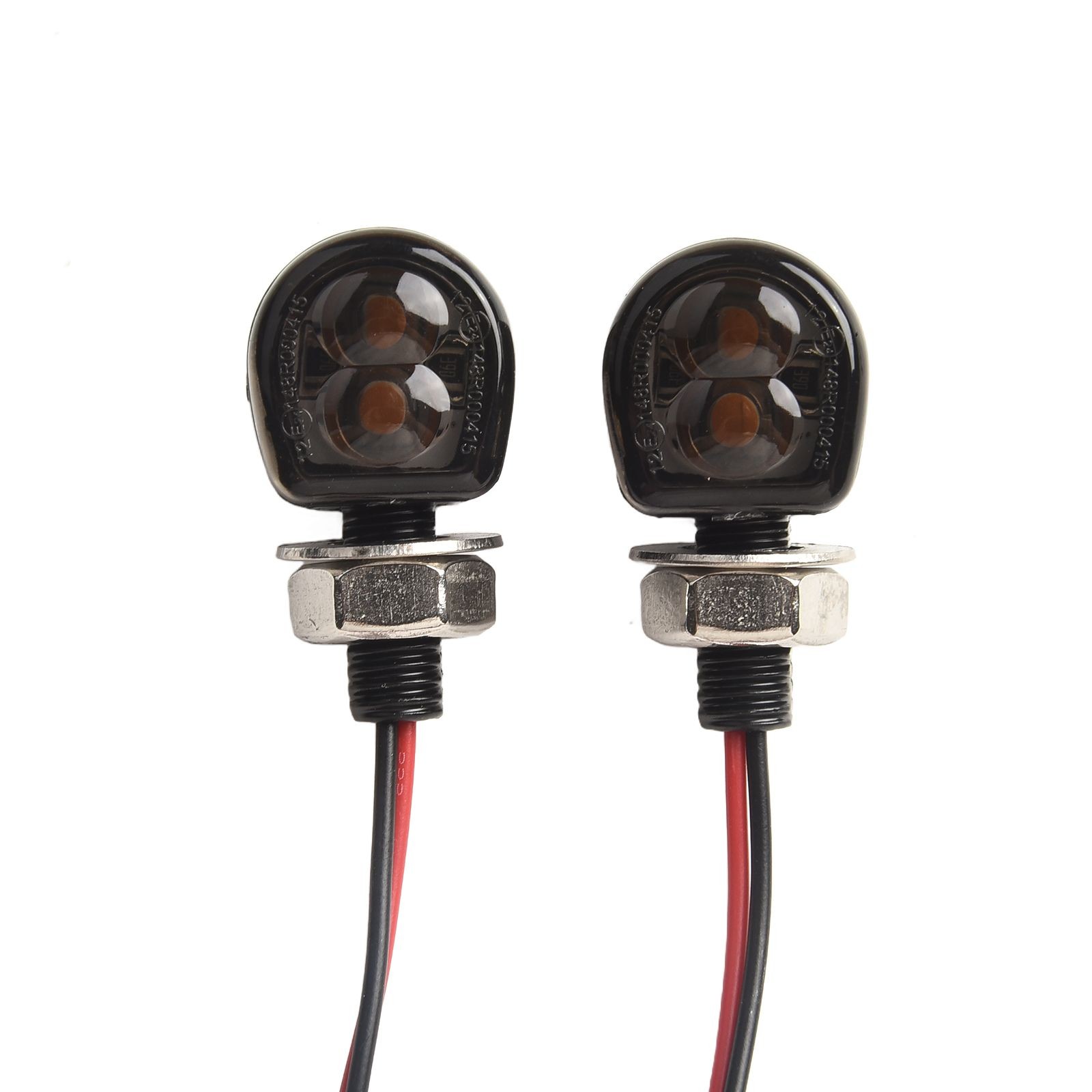 Quality ABS Material LED Motorcycle Turn Signal Indicator Amber Blinker Light - Picture 15 of 24
