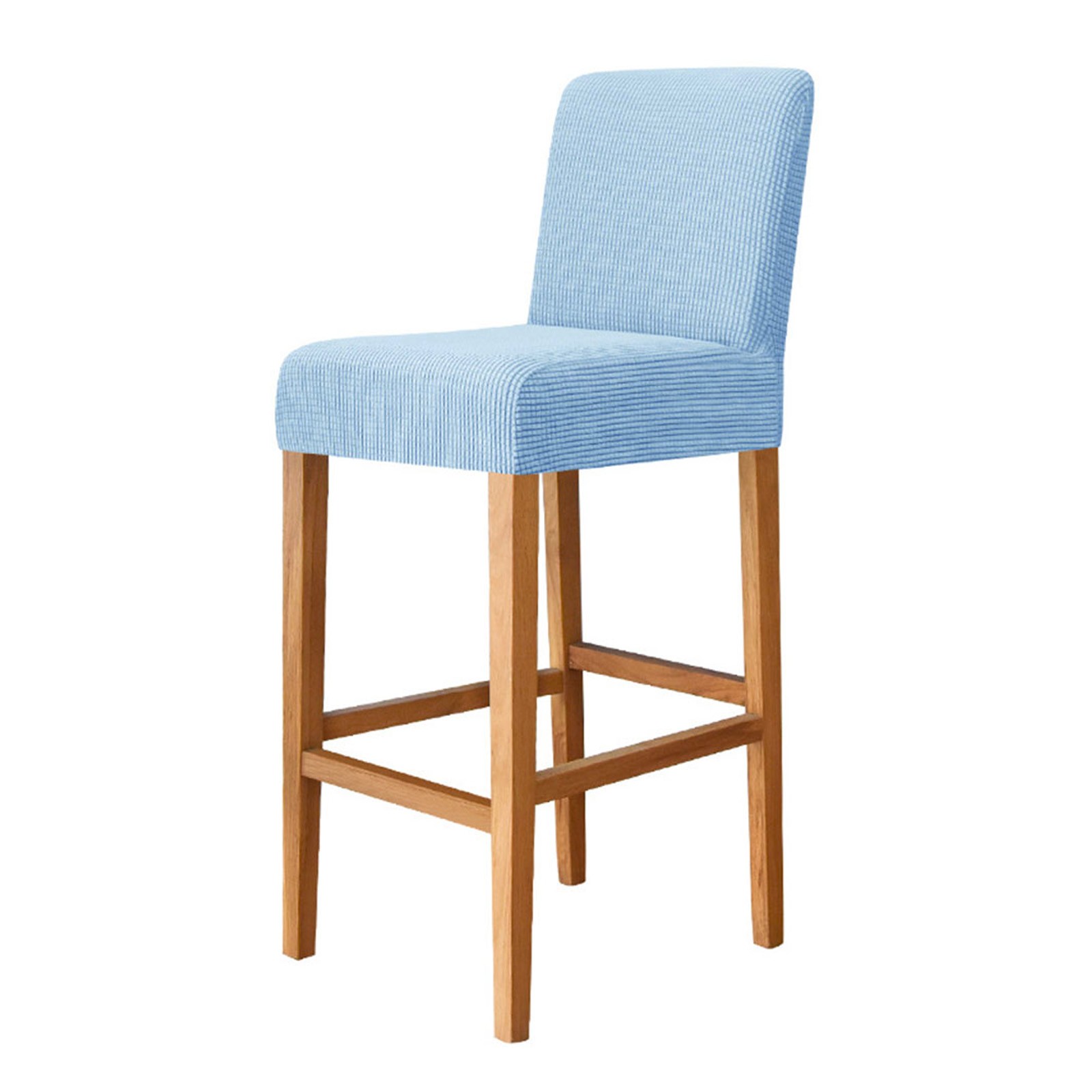 Add a touch of luxury to liquidation your bar area with this high stool cover in velvet