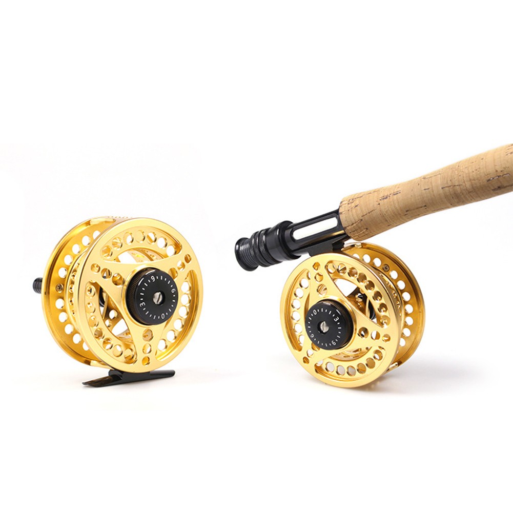 Mulinello a mosca in metallo elegante ed efficiente adatto a tutti gli scenari di pesca in acqua salata - Foto 22 di 24