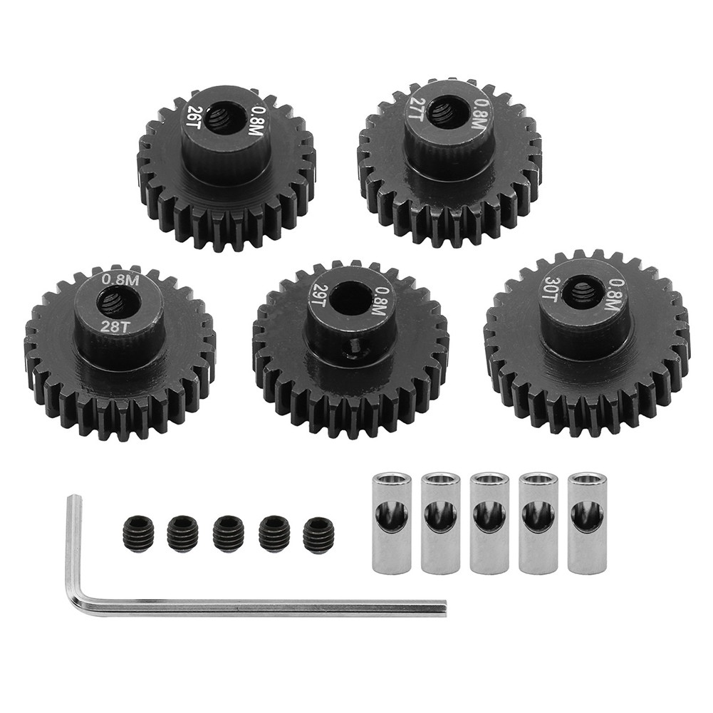 Juego completo de engranajes de dientes de acero para motores de radiocontrol adecuado para varios modelos - Imagen 23 de 32