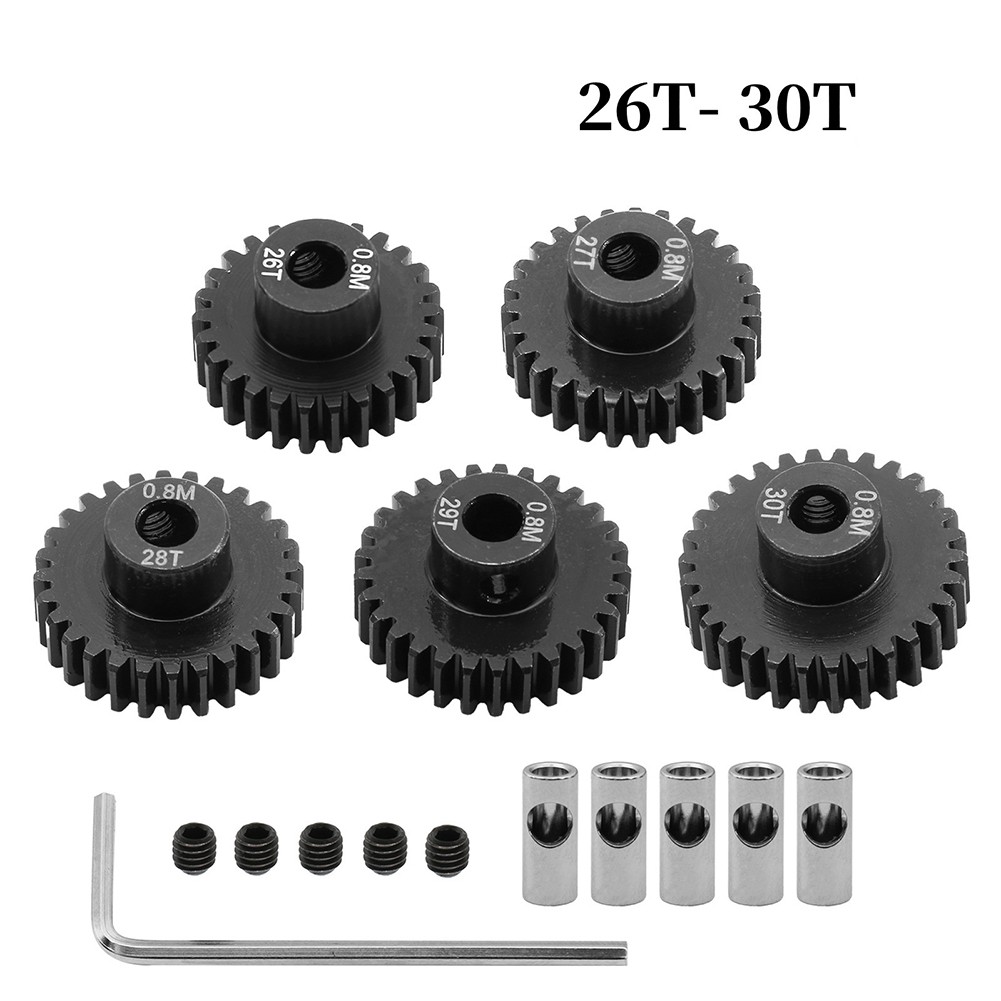 Juego completo de engranajes de dientes de acero para motores de radiocontrol adecuado para varios modelos - Imagen 25 de 32