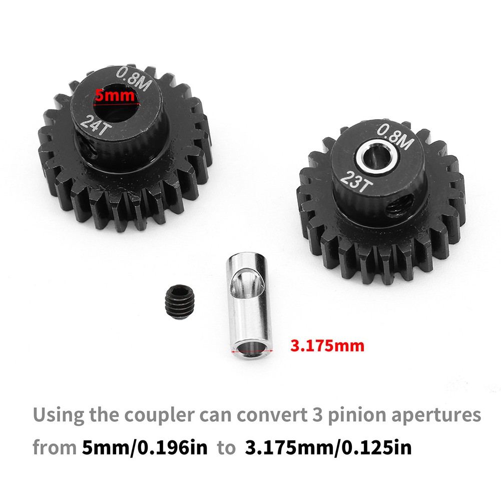 Juego completo de engranajes de dientes de acero para motores de radiocontrol adecuado para varios modelos - Imagen 21 de 32