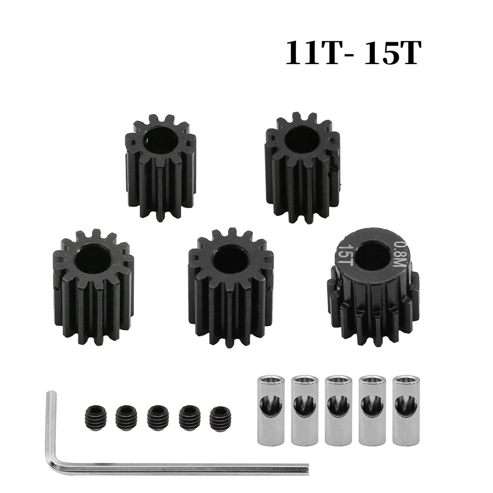 Juego completo de engranajes de dientes de acero para motores de radiocontrol adecuado para varios modelos - Imagen 15 de 32