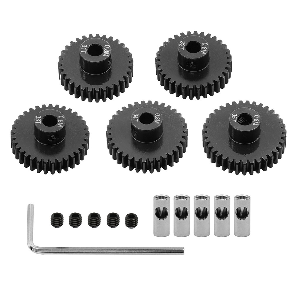 Juego completo de engranajes de dientes de acero para motores de radiocontrol adecuado para varios modelos - Imagen 32 de 32