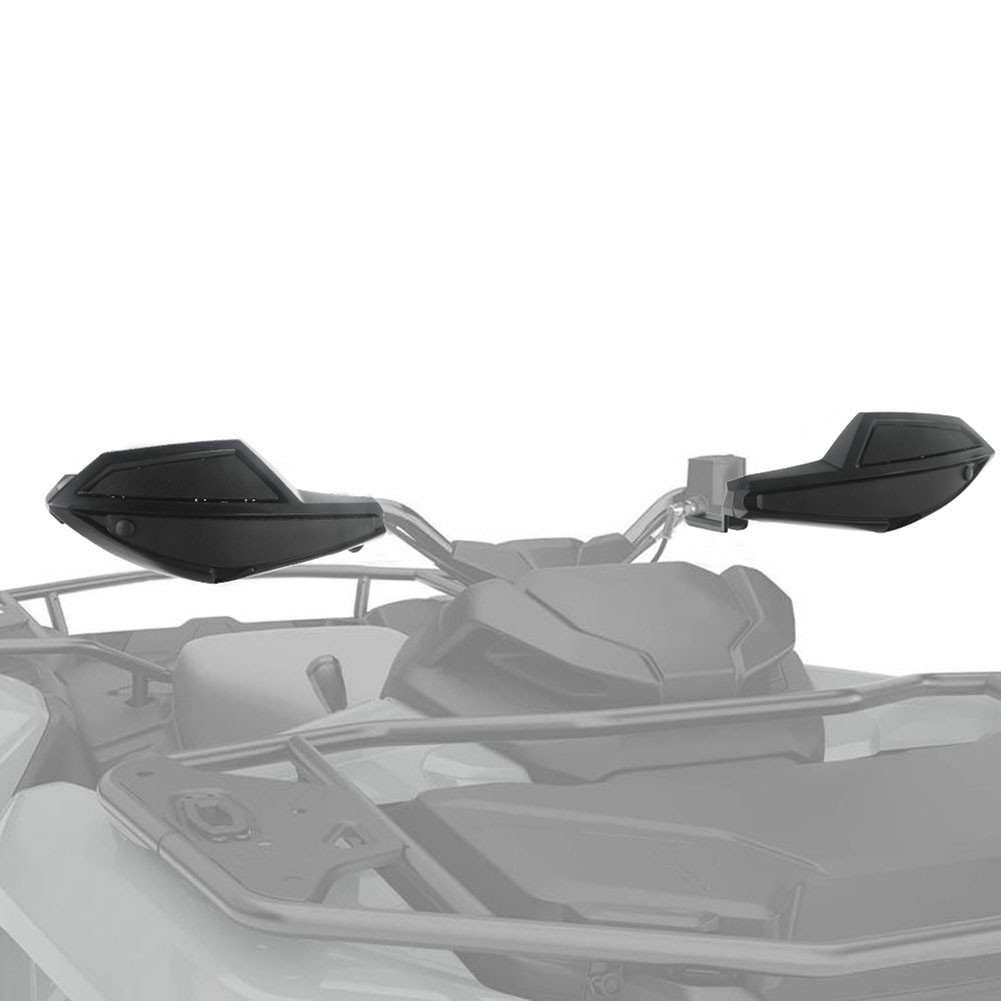 Ensemble de protège-mains ABS noir élégant compatible avec plusieurs pour mod - Photo 10/12