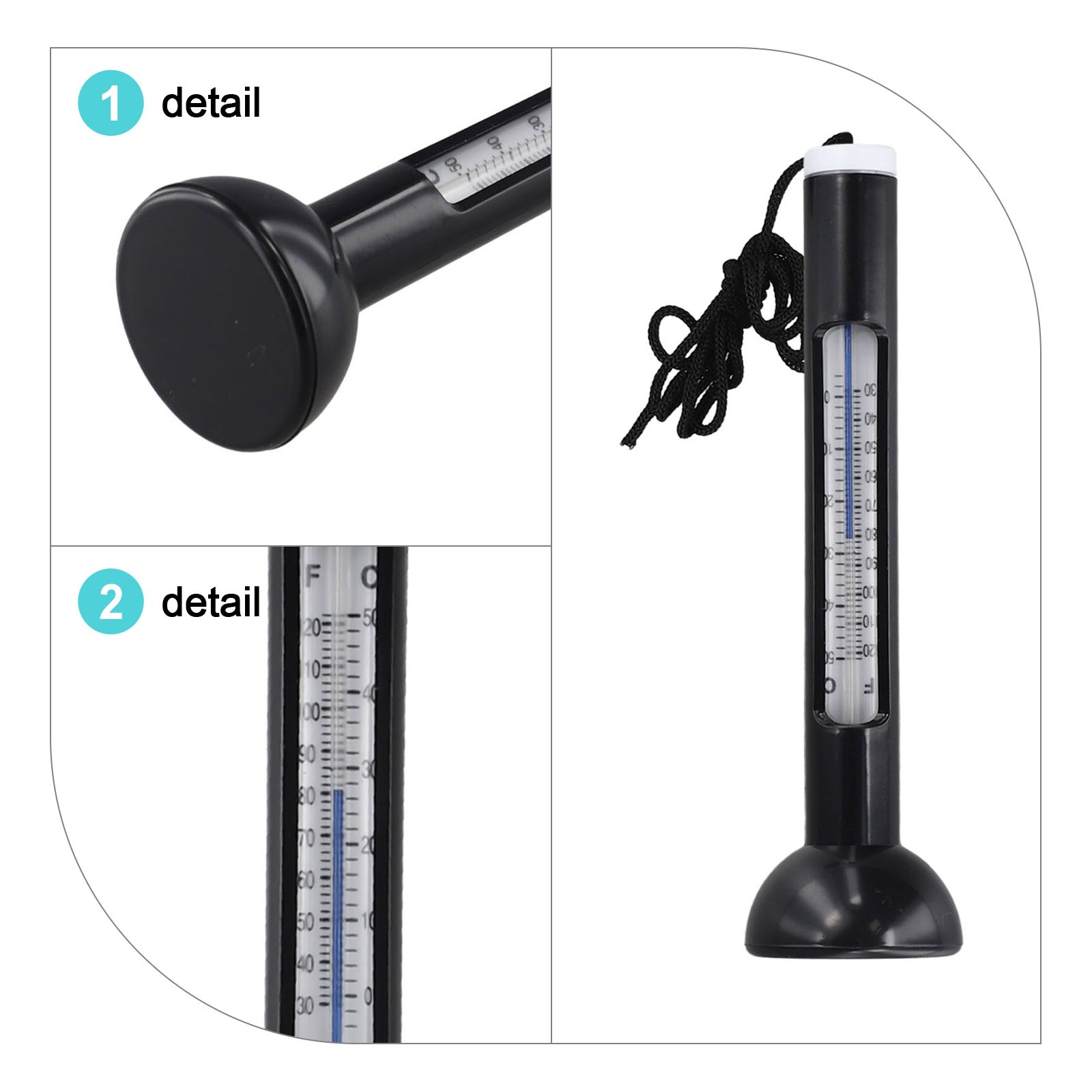 Thermometer Installation Kalibrierung Komfortabel Langlebigkeit Schwebend - Bild 30 von 35