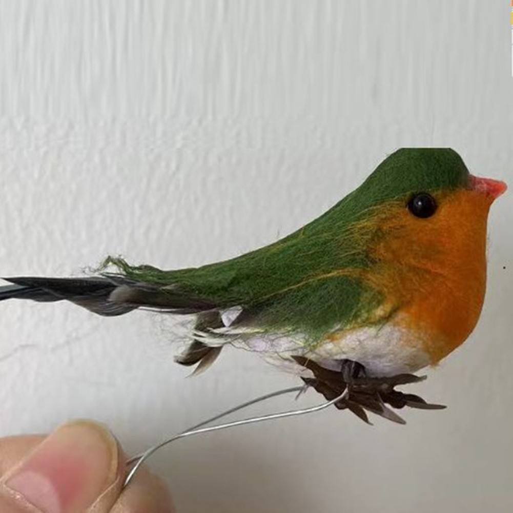 10PCS Mini Oiseaux Décoration Jardin Debout Sur 2024 Les Deux Pieds Pour Maison Et M