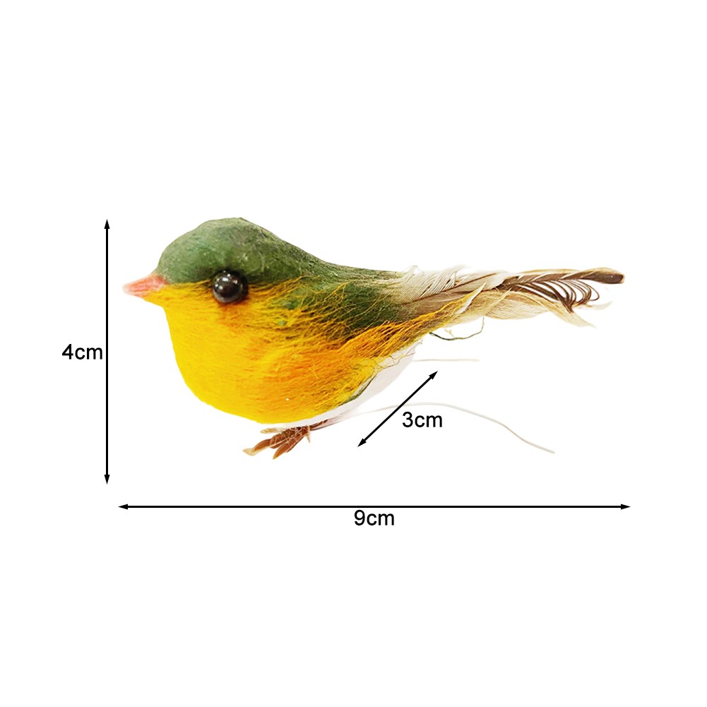 10PCS Mini Oiseaux Décoration Jardin Debout Sur boutiques Les Deux Pieds Pour Maison Et M