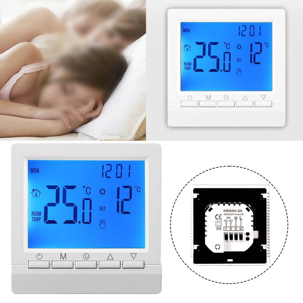 WIFI Programmable Thermostat for Precise Temperature Management in Any Space