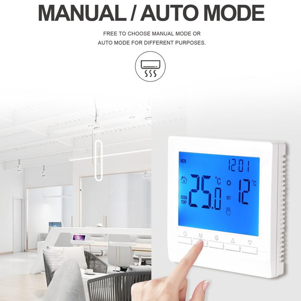 WIFI Programmable Thermostat for Precise Temperature Management in Any Space