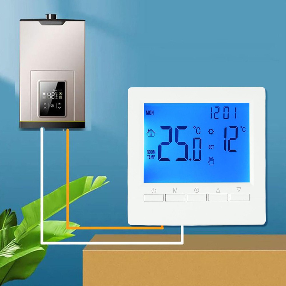 WIFI Programmable Thermostat for Precise Temperature Management in Any Space