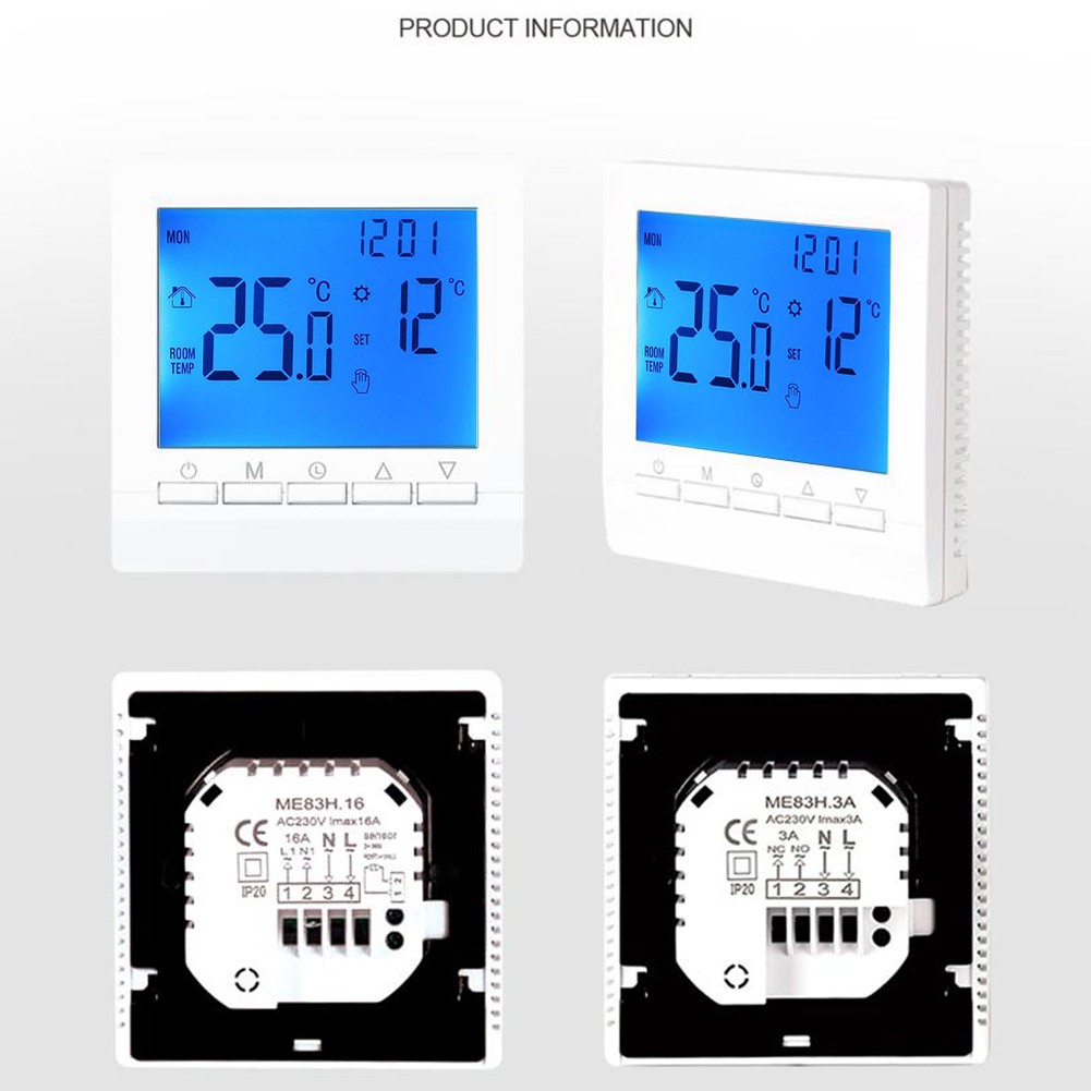 WIFI Programmable Thermostat for Precise Temperature Management in Any Space