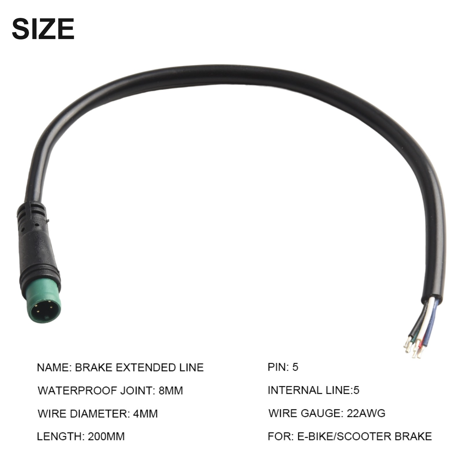 For Bafang Extension Cord Electric Bicycle Parts 2/3/4/5/6 Pin Ebike Accessories - Picture 47 of 62