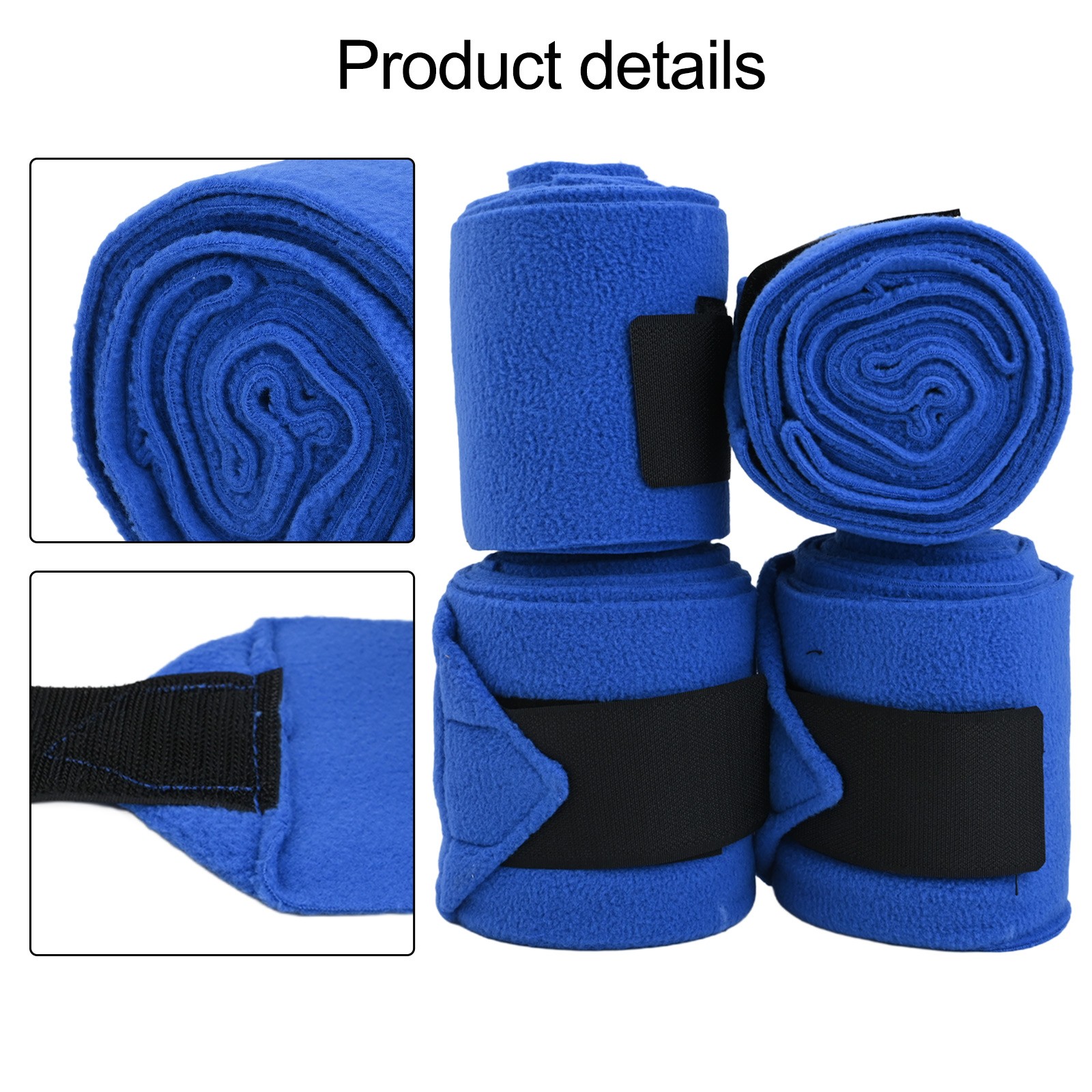 Premium For Horse Leg Wraps 9 8ft Pack of 4 Ensuring Comfort and Performance - Picture 31 of 40