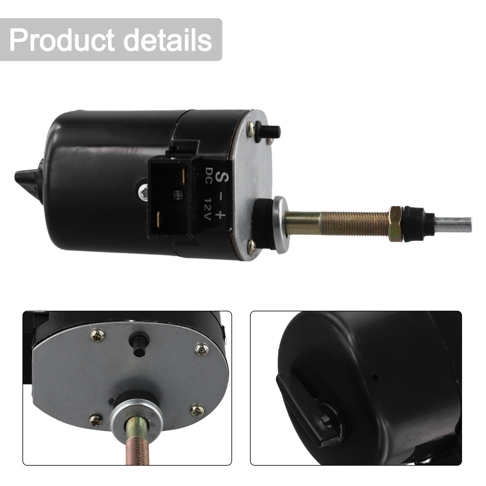 Powerful 12V Windshield Wiper Motor for Agricultural Machinery and RVs - Picture 16 of 24